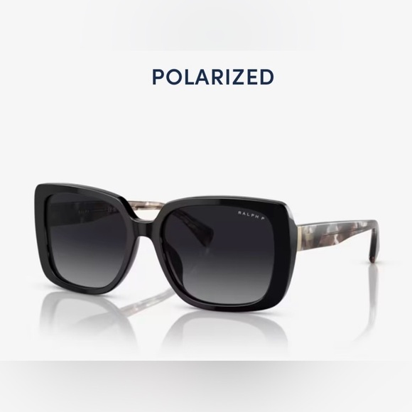 Ralph by Ralph Lauren Eyewear Women’s Polarized Sunglasses with Case and Box EUC main image 11